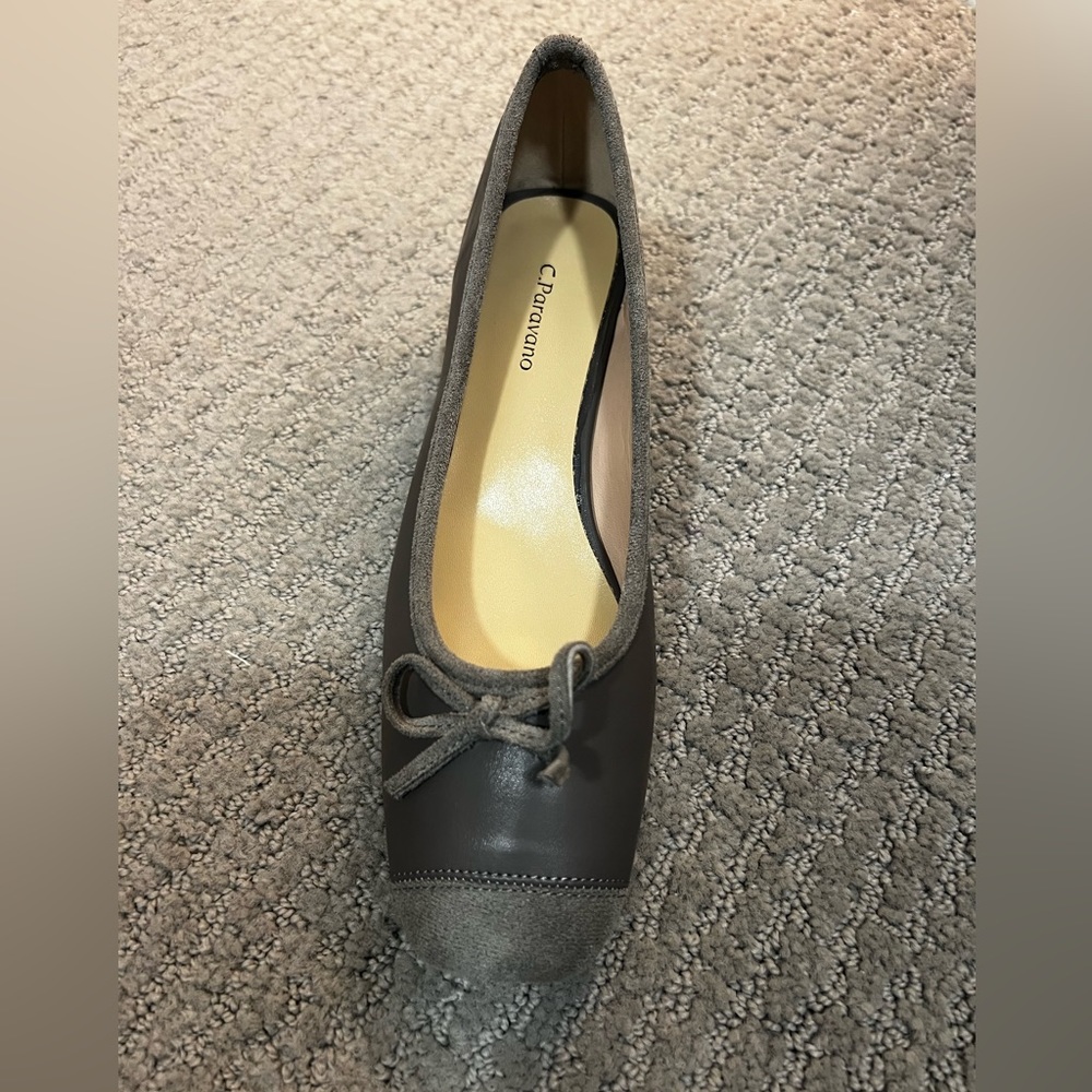 C.Paravano Bowknot low heel flats